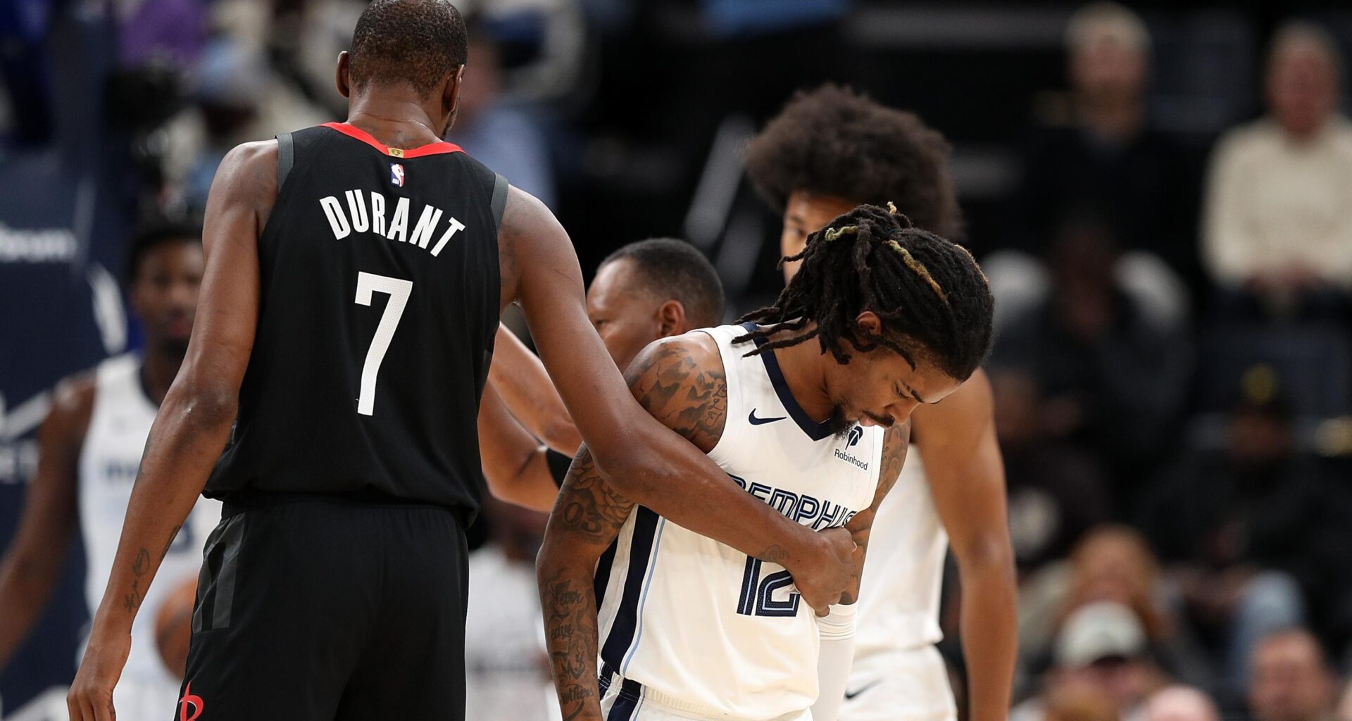 Kevin Durant Trolls Ja Morant's Dad on Video, Says Grizzlies PG 'Don't Wanna Be Here'