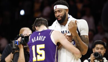 Lakers' Austin Reaves Discusses Anthony Davis Jersey Swap, 'I Owe Him A Lot'