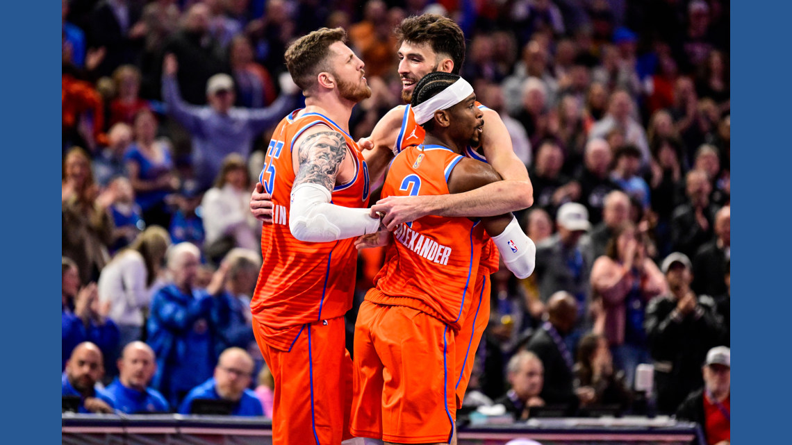 Sick Gilgeous-Alexander still looks like MVP as Thunder beat Timberwolves for 10th straight win