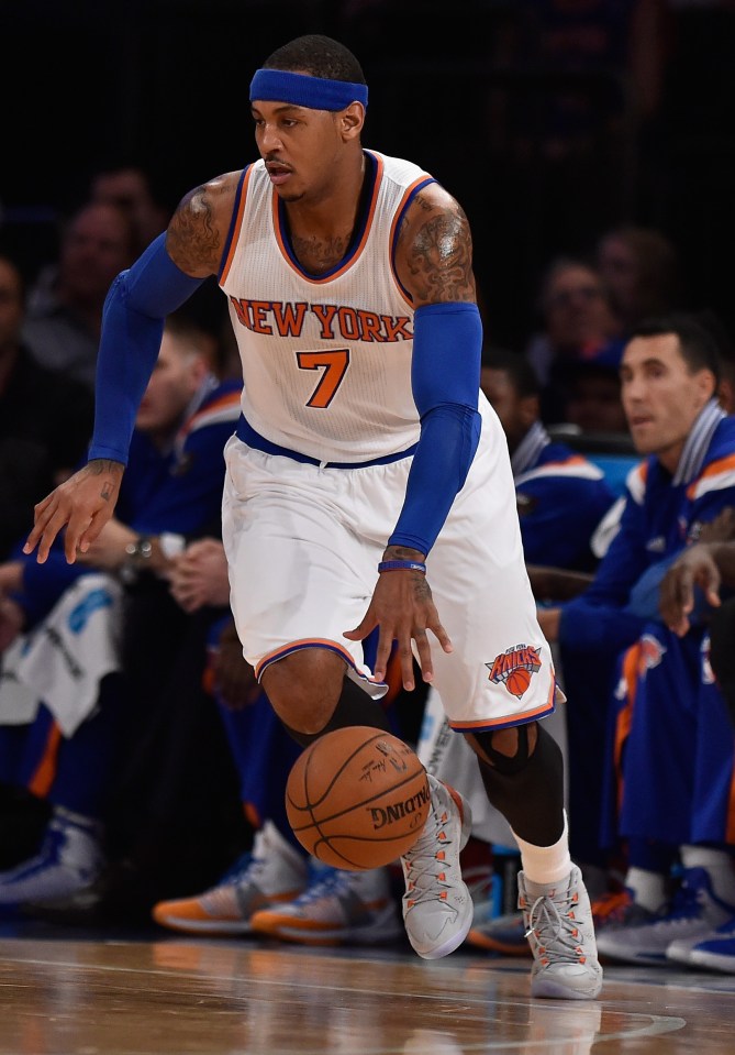 Carmelo Anthony wanted to be on the Knicks but didn't go far in the playoffs