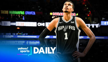 Spurs' Victor Wembanyama will miss a few weeks with a calf strain