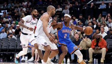 Thunder stay perfect as SGA extends streak in win over Clippers