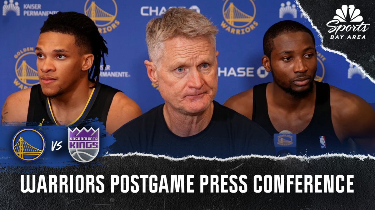 Steve Kerr, Warriors break down tough loss against Kings – NBC Sports Bay Area & California