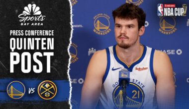 Quinten Post details Warriors’ lack of energy in NBA Cup loss – NBC Sports Bay Area & California