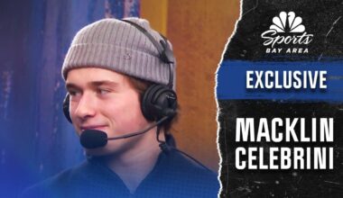 Macklin Celebrini discusses Sharks’ hot streak at Warriors game – NBC Sports Bay Area & California
