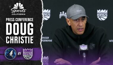 Doug Christie details Kings’ ‘standard’ after loss to T-wolves – NBC Sports Bay Area & California