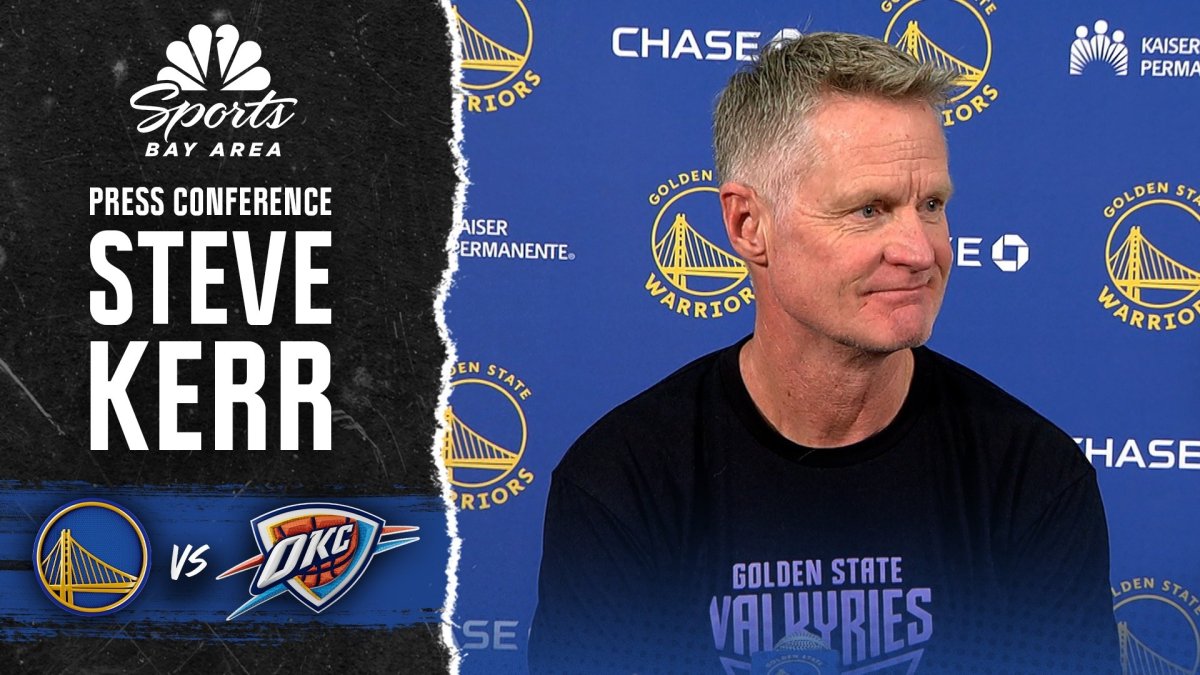 Steve Kerr hopes Warriors can find better offensive rhythm – NBC Sports Bay Area & California