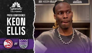Keon Ellis grateful for Kings fans’ love despite loss to Hawks – NBC Sports Bay Area & California