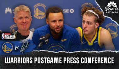 Steph Curry, Warriors break down thrilling 109-108 win vs. Spurs – NBC Sports Bay Area & California