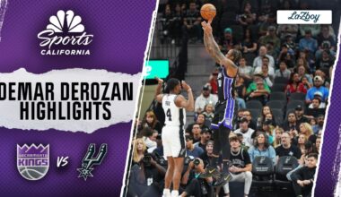 Watch Kings forward DeMar DeRozan scores 27 points vs. Spurs – NBC Sports Bay Area & California