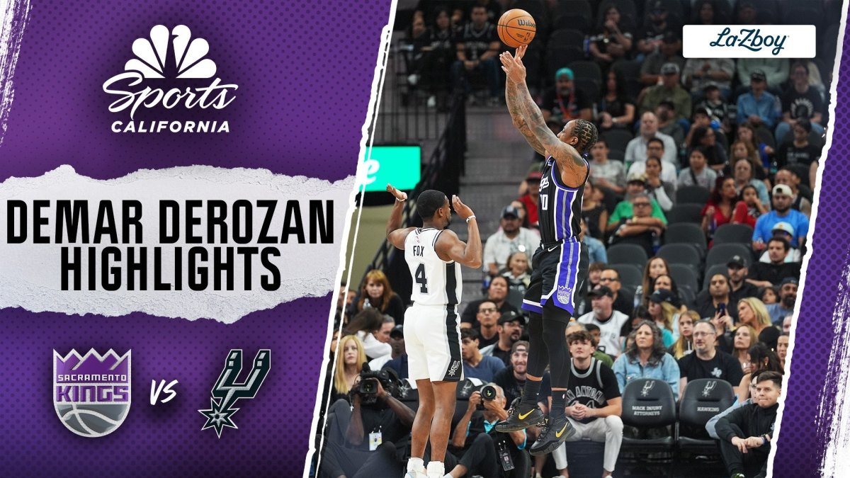 Watch Kings forward DeMar DeRozan scores 27 points vs. Spurs – NBC Sports Bay Area & California