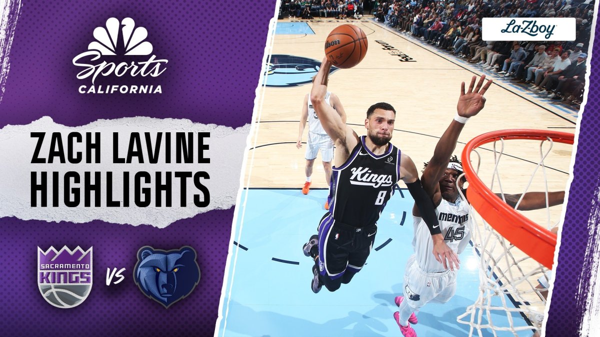 Zach LaVine scores 26 points in Kings’ loss to Grizzlies – NBC Sports Bay Area & California