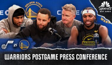 Steph Curry, Warriors break down team’s win against Utah Jazz – NBC Sports Bay Area & California