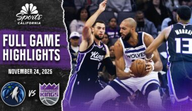 Watch Kings’ top plays from 117-112 win over Timberwolves – NBC Sports Bay Area & California