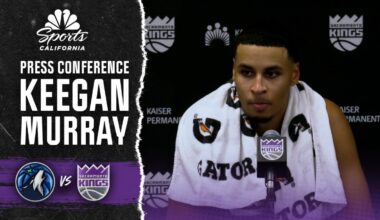 Keegan Murray discusses offensive strategy in Kings win over T-wolves – NBC Sports Bay Area & California