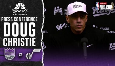 Kings coach Doug Christie discusses Keegan Murray’s growth – NBC Sports Bay Area & California