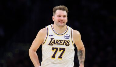 Lakers’ Luka Doncic fields Nico Harrison questions in first postgame since GM’s dismissal