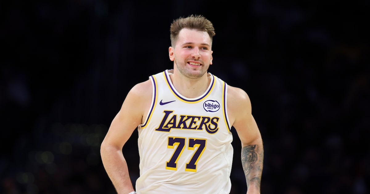 Lakers’ Luka Doncic fields Nico Harrison questions in first postgame since GM’s dismissal