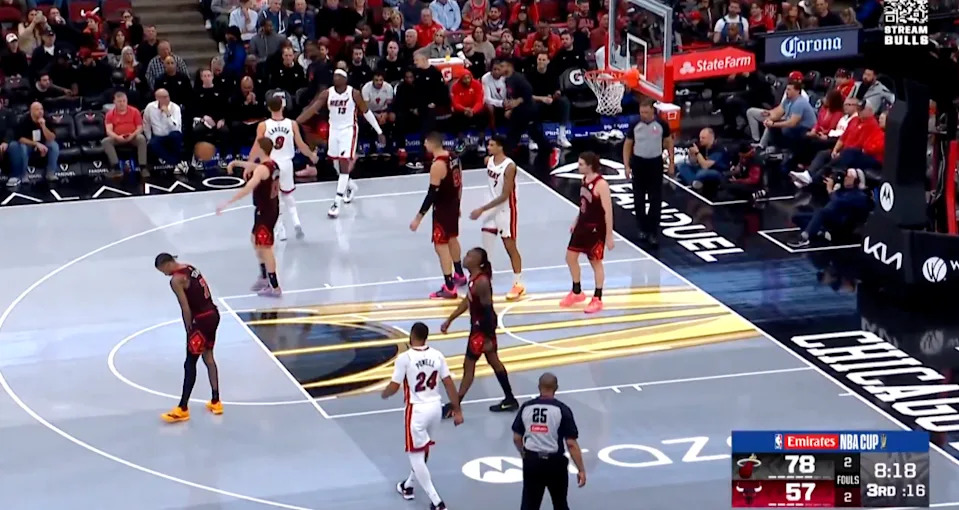 Huerter smacks the ball. @CHSN_Bulls/X