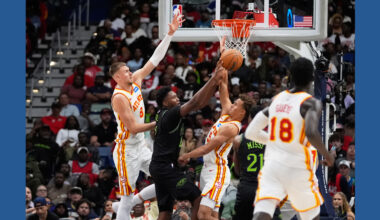 Johnson leads Hawks to 113-110 win over Hornets, extending Charlotte’s skid to six