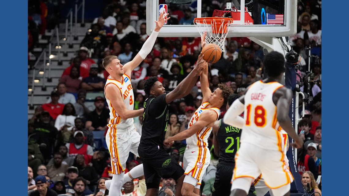 Johnson leads Hawks to 113-110 win over Hornets, extending Charlotte’s skid to six
