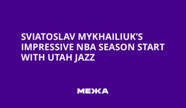 Sviatoslav Mykhailiuk’s impressive NBA season start with Utah Jazz | Ukraine news