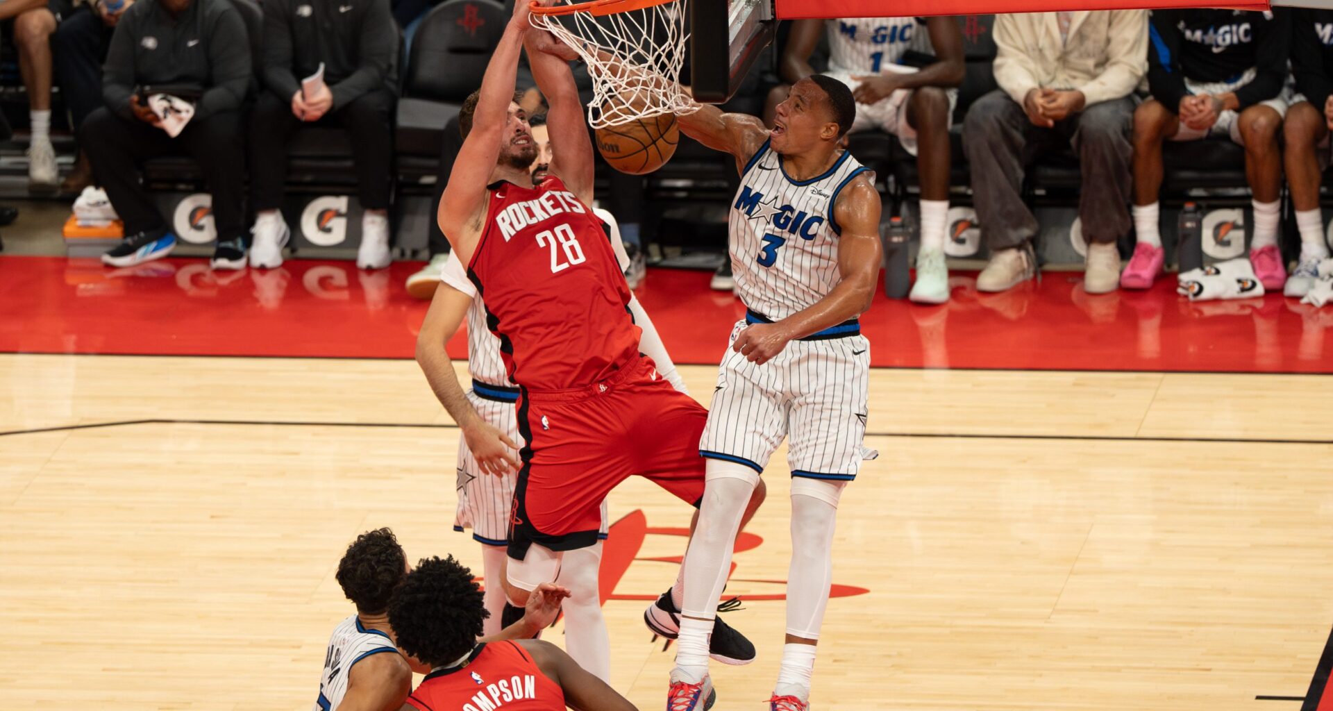 Houston Rockets Defeat the Orlando Magic in OT