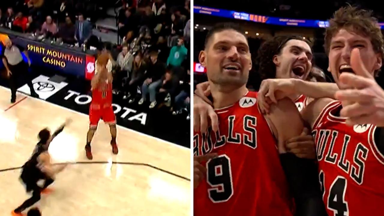 Nikola Vucevic game winner, video, Chicago Bulls v Portland Trail Blazers, Josh Giddey, scores, results, highlights, latest news