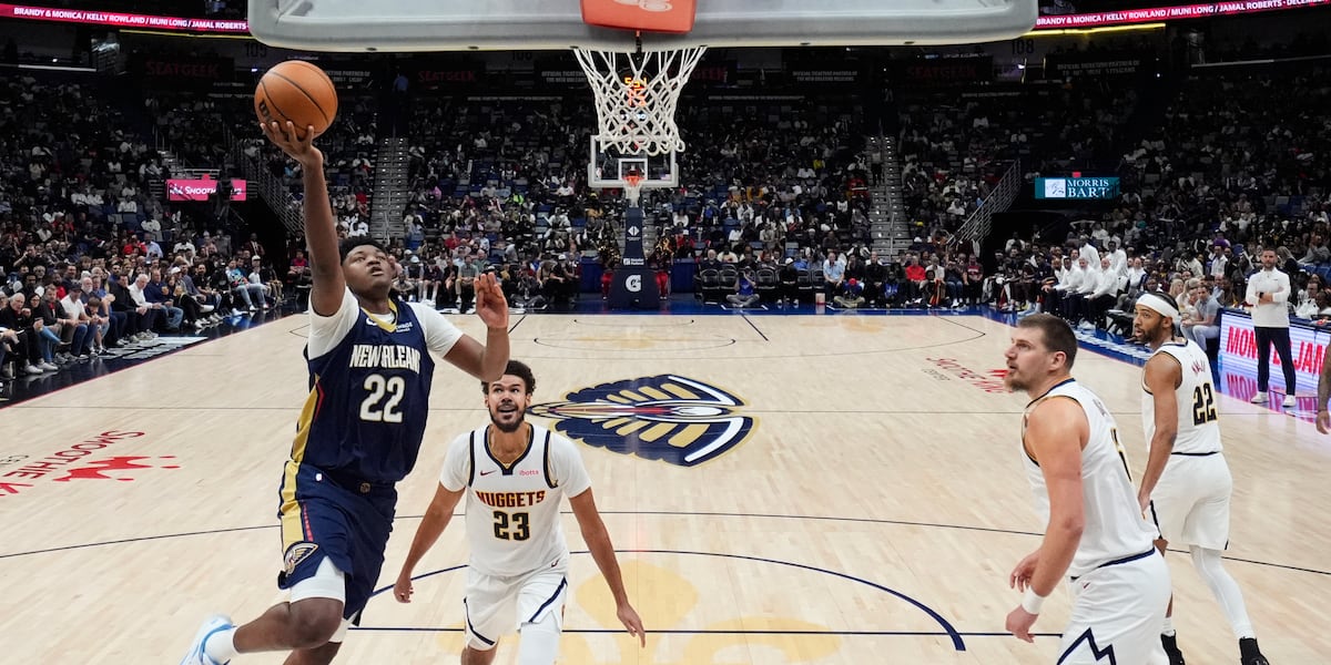Despite career-high of 30 from rookie Derik Queen, Pelicans fall to Nuggets 125-118