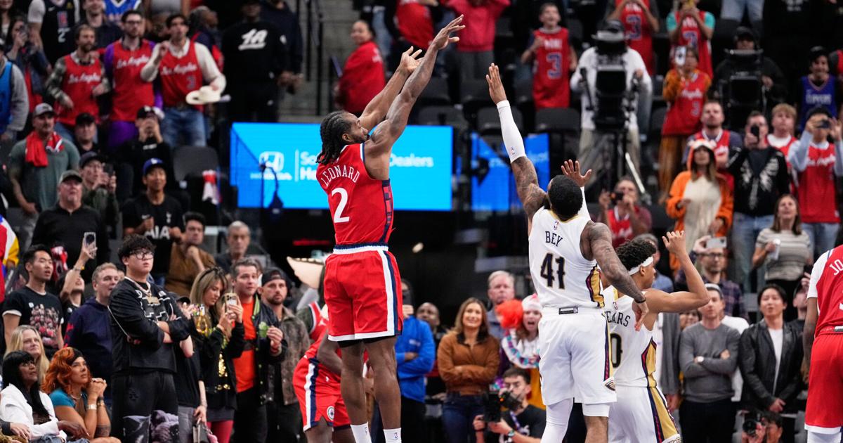Kawhi Leonard wins it at buzzer, Clippers hold off hot-shooting Pelicans 126-124 | National Sports