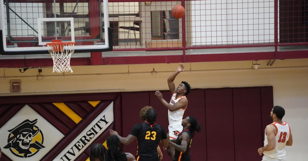 Men's basketball: Harmon's last-second layup hoists No. 3 Georgetown past No. 2 Arizona Christian | Sports