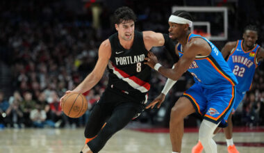 Thunder's Unbeaten Run Ends with Loss to Trail Blazers