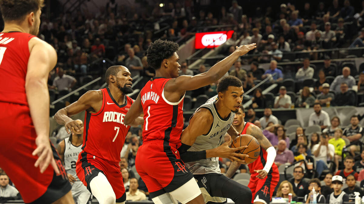 Wembanyama, Barnes Lead Spurs To 121-110 Win Over Rockets | News Radio 1200 WOAI