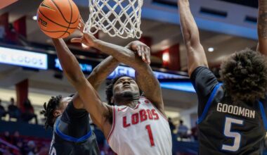 Emptying the Notebook: Shots (finally) fall for Lobo PG1 while UNM's defense shines again early - Albuquerque Journal