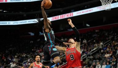 Reed leads Pistons to 8th straight win, beating Bulls 124-113 | Sports