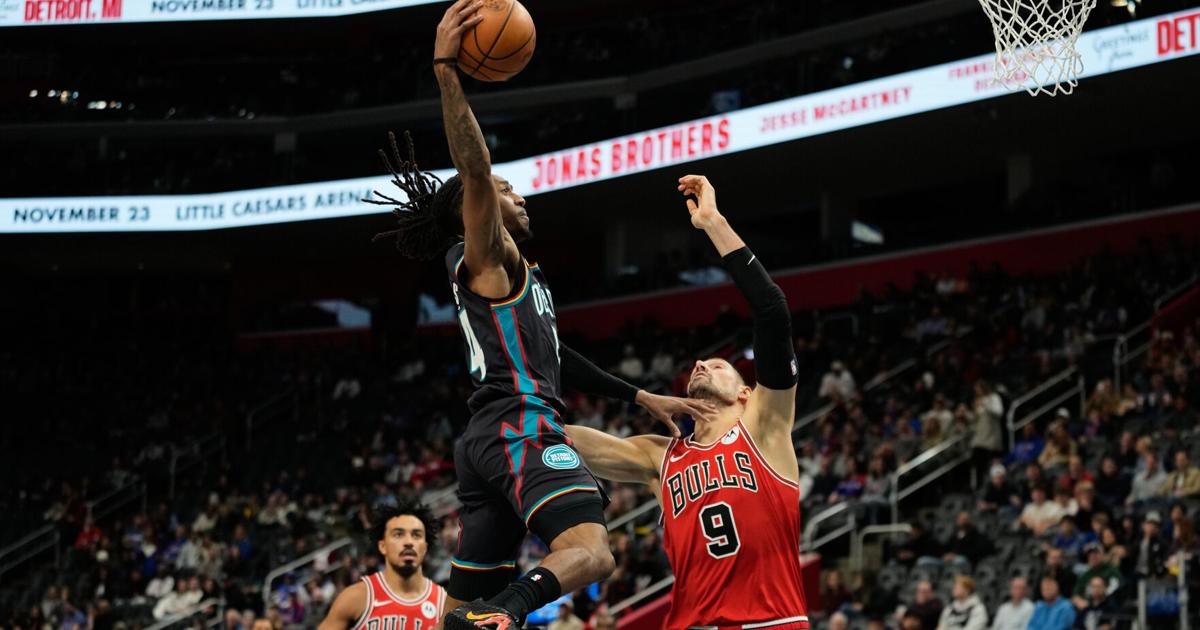 Reed leads Pistons to 8th straight win, beating Bulls 124-113 | Sports