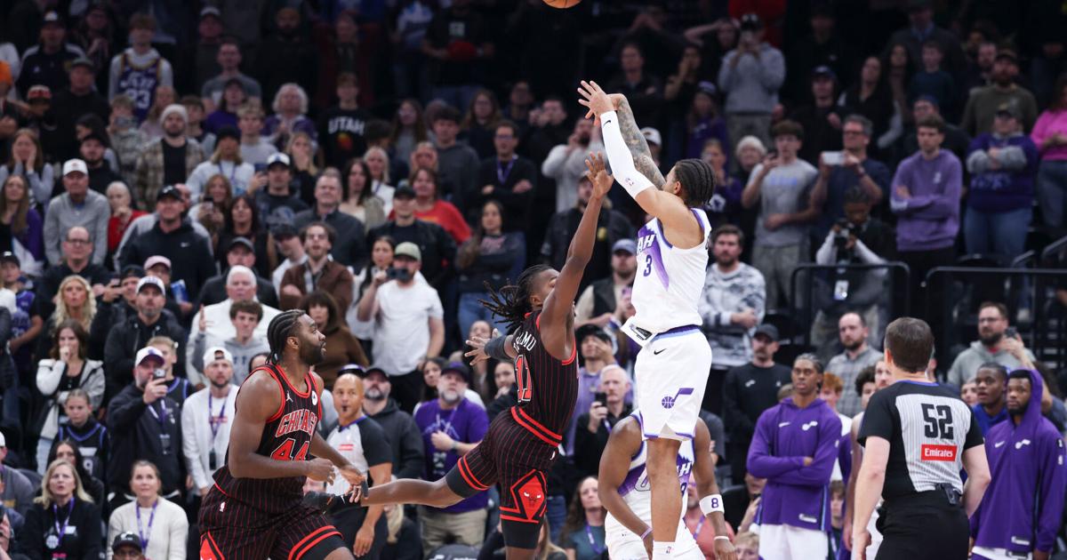 George makes late 3 in 2OT, Markkanen scores 47 as Jazz beat Bulls 150-147 | National Sports