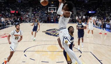 Jokic's triple-double and Watson's career-high 32 points push the Nuggets past the Pelicans, 125-118 | National Sports