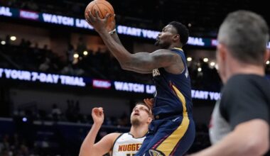 Zion Williamson scores 14 in his return from injury in the Pelicans' 125-118 loss to Denver | National Sports