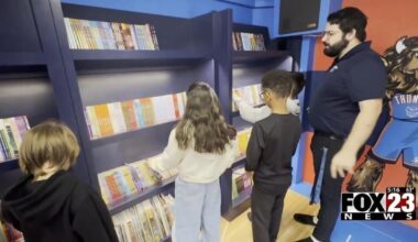 OKC Thunder Book Bus visits 2 BA elementary schools | News