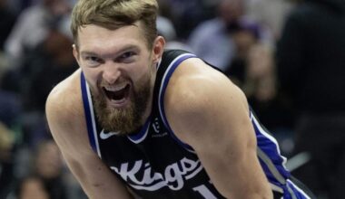Serious injury sidelines Sacramento Kings center Domantas Sabonis | Sports