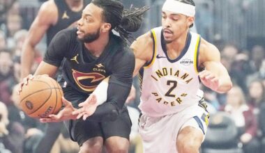 Mitchell scores 32, Garland adds 20 in return as Cavaliers beat Pacers 120-109 in NBA Cup | Region