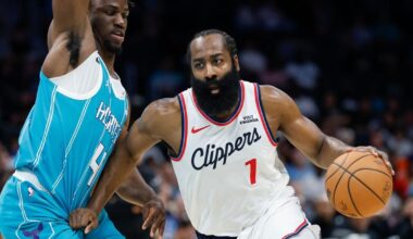 Harden erupts for 55, Clippers rout Hornets 131-116 in Paul's likely last game in North Carolina |