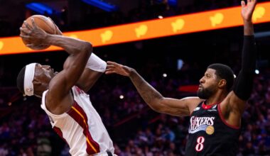 Powell, Ware lead Miami Heat to fourth straight win with 127-117 victory over the Philadelphia 76ers | National Sports