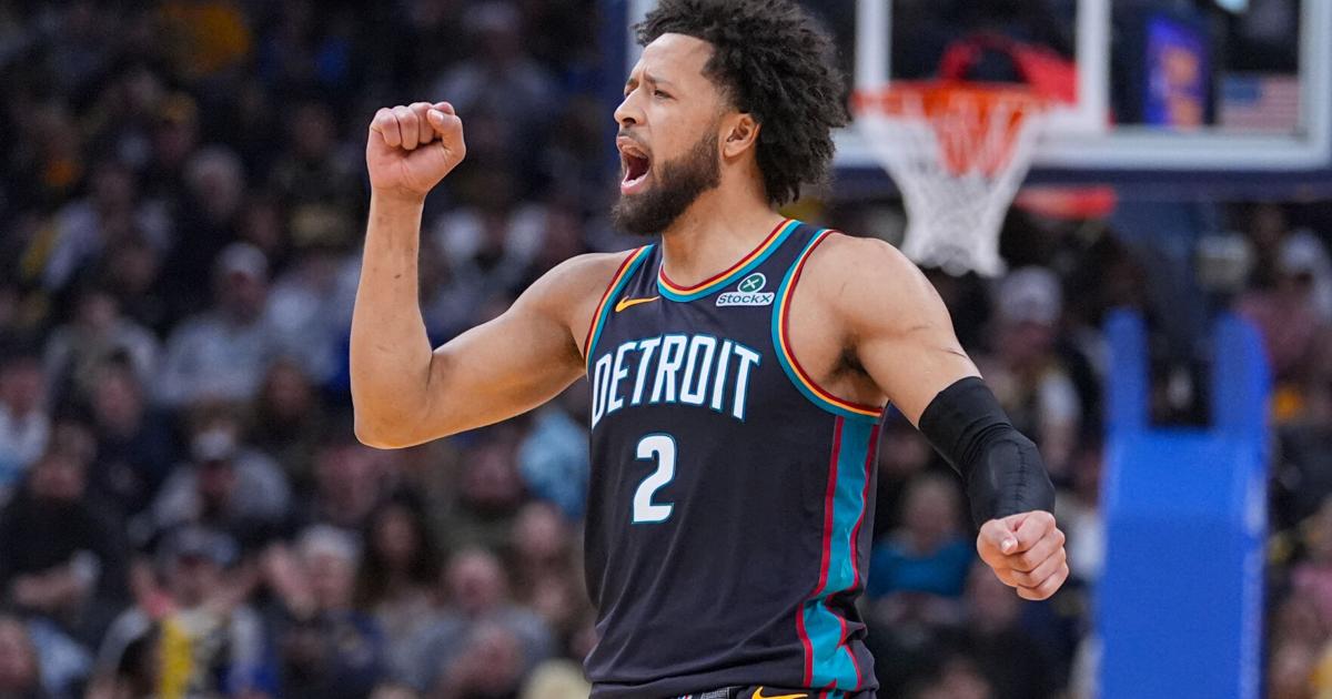 Pistons win 13th straight to tie franchise record, beating the Pacers 122-117 |