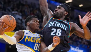 Pistons beat Pacers 122-117 to tie franchise record with 13th straight win | National