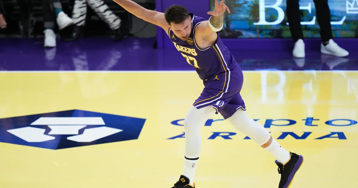 After Luka Doncic called special court 'dangerous,' Lakers playing NBA Cup game on normal court | Associated Press