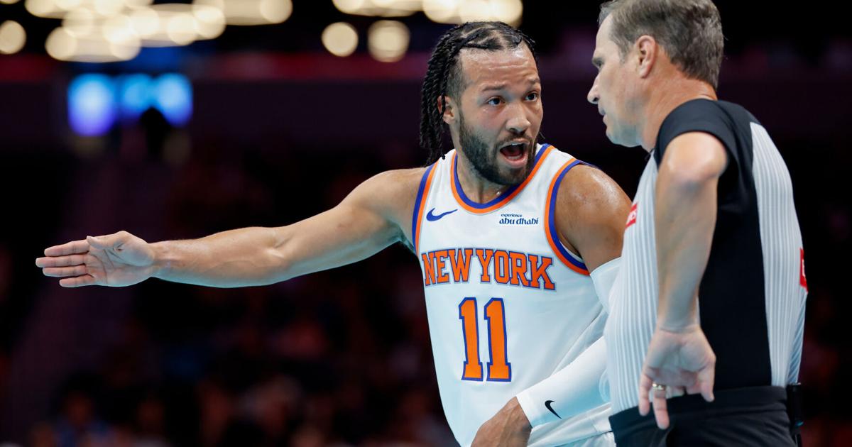Brunson scores 33 as Knicks rout Hornets 129-101 to improve to 3-1 in NBA Cup group play |