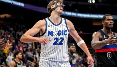 Magic secure NBA Cup group win with gutsy road victory at Pistons | Sports