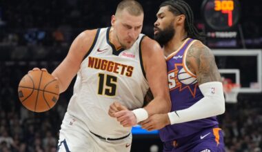 Jokic scores 26 and Murray adds 24 to lead the hot-shooting Nuggets past the Suns 130-112 |